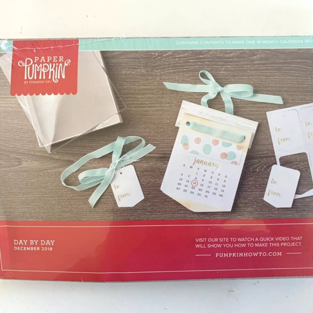 Stampin' Up! December 2018 Paper Pumpkin "Day by‎ Day"